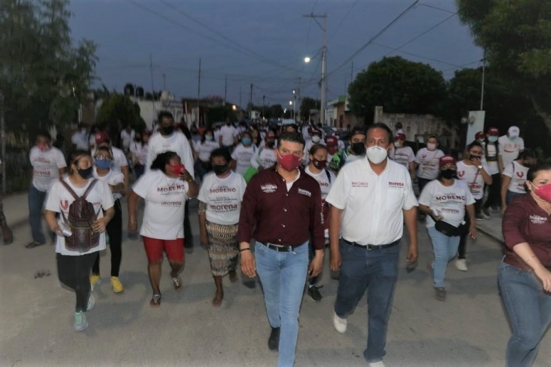 El pueblo nos respalda, por eso están preocupados: Carlos Moreno