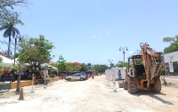 Una hecatombe, obras del corredor gastron&oacute;mico: locatarios de Santa Ana