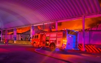 Fuego devora Telebodega de Perif&eacute;rico