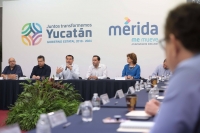 Autoridades establecen mesas de trabajo para conformar agenda com&uacute;n