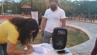 Candidatas del PRD firman compromiso con vecinos de Las Am&eacute;ricas