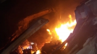 Muere conductor calcinado