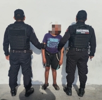 Detienen a presunto ladr&oacute;n