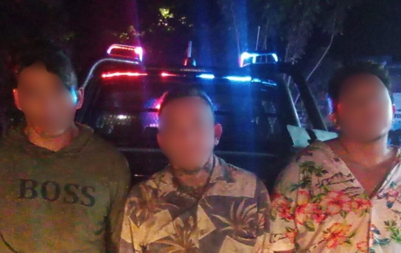 Detienen a cuatro personas en Ciudad Caucel