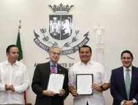 Ayuntamiento de M&eacute;rida firma convenio con la UDLAP