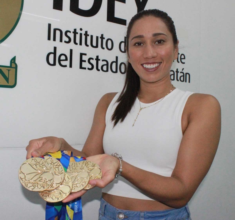 Karem Achach quiere el Mérito Deportivo Yucateco