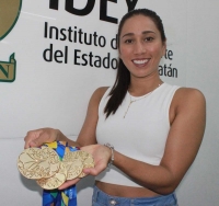 Karem Achach quiere el Mérito Deportivo Yucateco