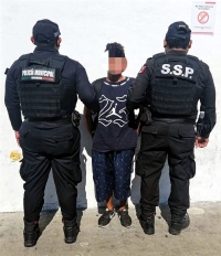 Preso por presuntamente asaltar un Oxxo