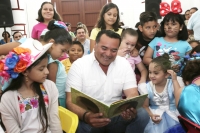 Fomenta Comuna lectura en ni&ntilde;ez meridana