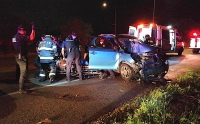 Hombre termina en el hospital tras sufrir siniestro vial&nbsp;