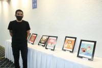 Premian al ganador del concurso de Ilustración de la Codhey
