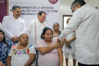 Inicia Semana Nacional de Vacunaci&oacute;n en Yucat&aacute;n