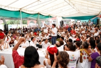 A votar por un futuro con certeza para Yucat&aacute;n: Sahu&iacute;