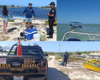 Rescatan embarcaci&oacute;n frente a San Crisanto