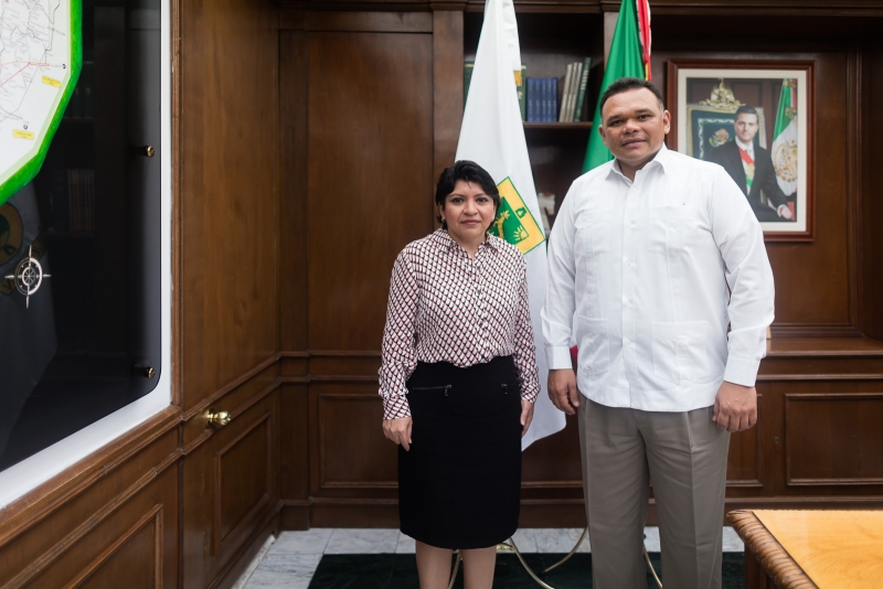 Nombra Zapata a Martha Góngora secretaria de Gobierno