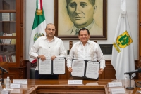 Firman convenio gobierno estatal e INAH