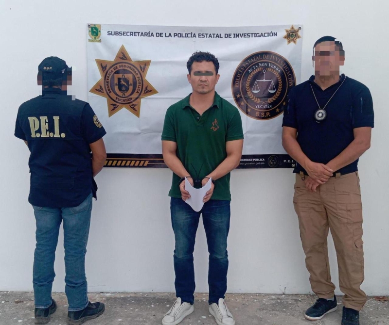 Cae prófugo de Tamaulipas en Mérida