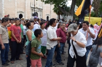 Colectivo Indignaci&oacute;n asesora protesta de Hom&uacute;n
