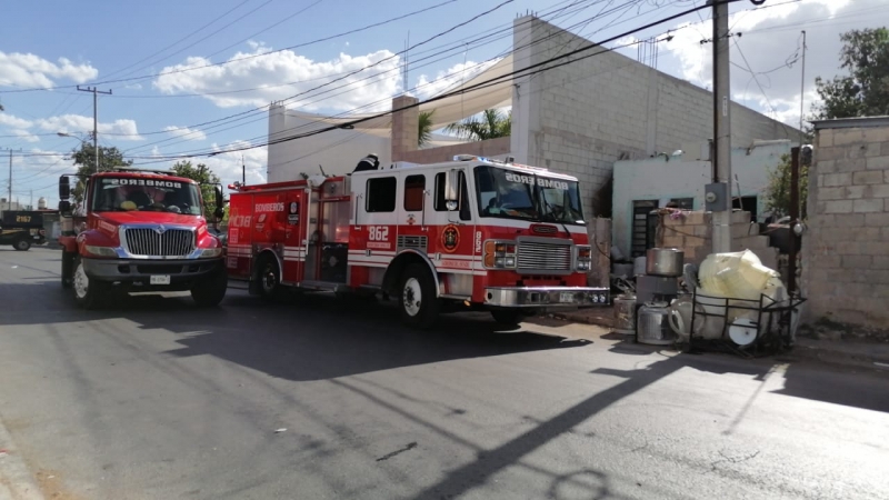 Incendio en la Mercedes Barrera deja daños a inmueble
