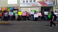 Recrudecen movilizaciones sindicalizados del Ieaey&nbsp;