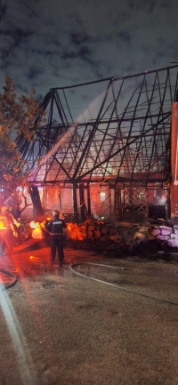 P&eacute;rdida total del restaurante Las Jaibas tras incendio
