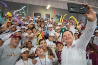Inaugura Díaz Mena el Báaxal Paal