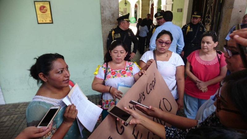 Empresarios yucatecos reprimen a comunidad maya