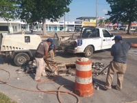 Cuadrillas de la Japay trabajan para garantizar servicio de agua potable&nbsp;