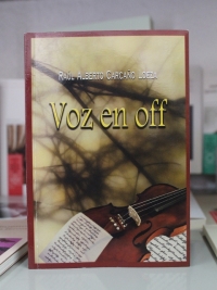 Presentar&aacute;n poemario Voz en off de Ra&uacute;l Carca&ntilde;o Loeza