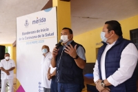 Ren&aacute;n Barrera inaugura la Caravana de la Salud