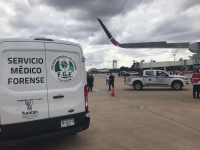 Aterriza en M&eacute;rida avi&oacute;n con pasajero muerto