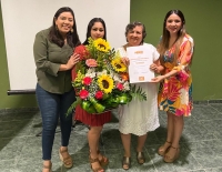Otorga MC distinción "De Corazón Naranja" a Concepción Canto