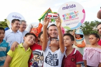Inauguran parque en la colonia Manuel &Aacute;vila Camacho
