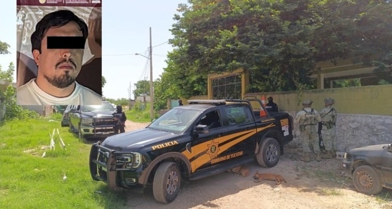 Cae otro peligroso capo en Yucatán