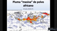 Masa de polvo proveniente de África, sin afectaciones graves para México
