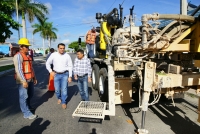 Ren&aacute;n Barrera supervisa construcci&oacute;n de pozos y aljibes