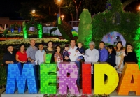 Ren&aacute;n Barrera inaugura el Camino de las Flores