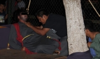Escenificaci&oacute;n de la pasi&oacute;n de Cristo por poco termina en tragedia