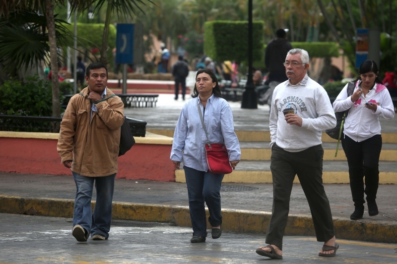 Descenso de temperatura y lluvias por frente frío