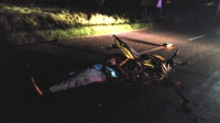Motociclista muere arrollado por trailer