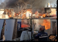 Casas quemadas, lesionados y un perro muerto deja incendio en Dzununc&aacute;n