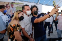 Ren&aacute;n Barrera presenta Bolsa de Trabajo Juvenil y Becas Crea+