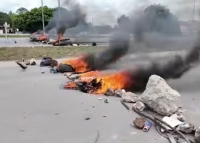 Levantan bloqueo en el Periférico de Mérida