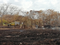 Logran 75% de avance en mitigaci&oacute;n del humo en ex basurero