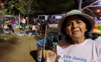 Tianguistas piden a Nelly Ortiz mejores condiciones laborales