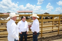 Anuncia "Huacho" programas para crecimiento del hato ganadero