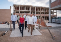 Sheinbaum y Huacho supervisan obras para Yucat&aacute;n