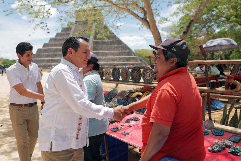 Avanza la reorganización de artesanos en Chichén