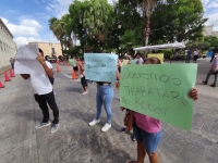 Tianguistas del sur de M&eacute;rida piden que los dejen trabajar