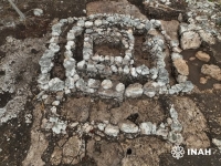 Hallan posible altar maya en obras del tren de carga